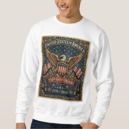 Sudadera La versión 1 del 250 aniversario de América