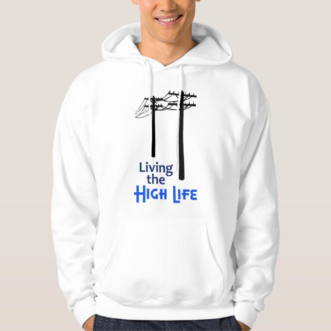 Sudadera La vida alta (Anverso)