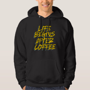 SUDADERA LA VIDA COMIENZA DESPUÉS DEL CAFÉ