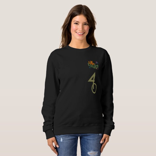 Sudadera La Vida Comienza En (Personalizar) | Mujeres (Anverso completo)