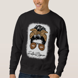 Sudadera La vida de la estadista con leopardo desordenada