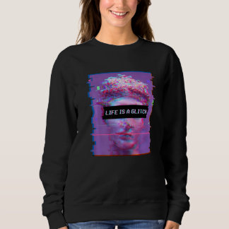 Sudadera La Vida De La Estatua De David De La Vaporwave Es
