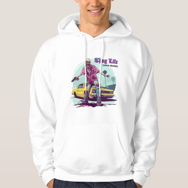 Sudadera La vida de los matones después de la muerte (Anverso)
