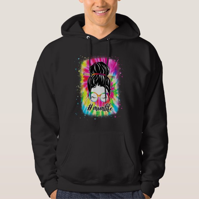 Sudadera La vida de mamá: El día de la madre (Anverso)