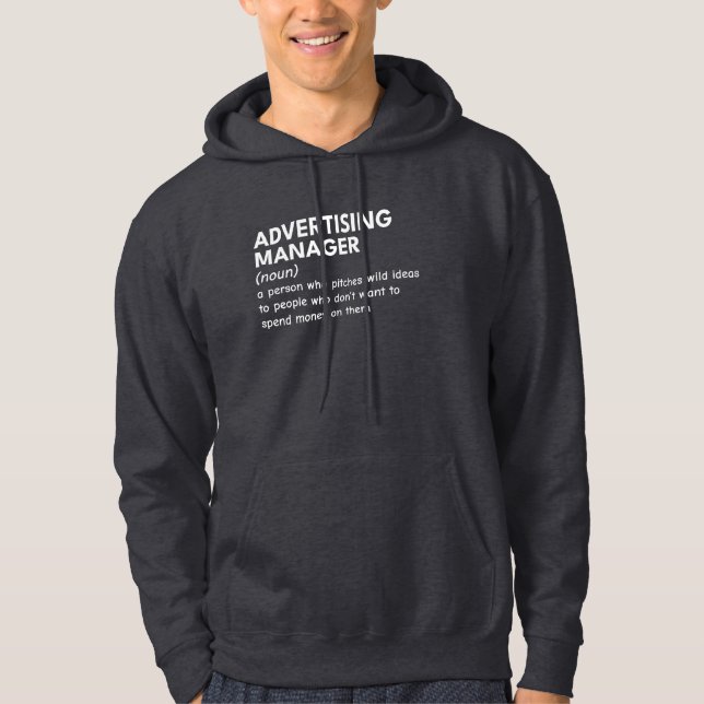 Sudadera La vida de marketing explicada (Anverso)