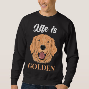 Sudadera La Vida De Recuperación Dorada Es Golden 461