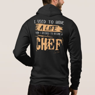 Sudadera La vida del chef. Divertida idea de regalo.