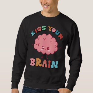 Sudadera La vida del profesor besa tu cerebro clase de estu