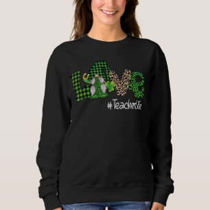 Sudadera La vida del profesor de amor Divertido Gnome Leopa