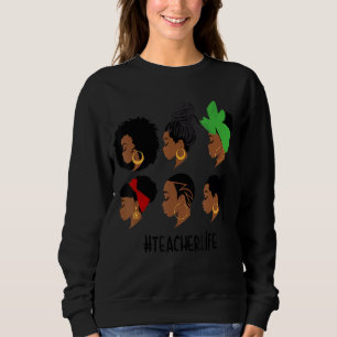 Sudadera La vida del profesor La mujer negra y los pañuelos