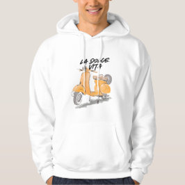 SUDADERA LA VIDA DULCE MOTOCICLETA