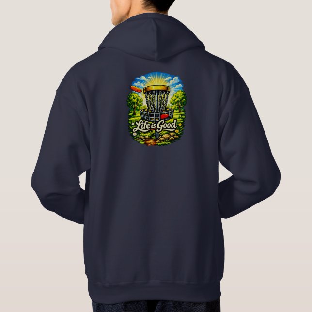 Sudadera La vida es buena (Reverso)