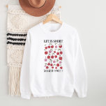 Sudadera La vida es corta hágalo dulce Cita de Inspiración<br><div class="desc">La vida es corta hágalo dulce Cita de Inspiración Boho</div>