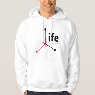 Sudadera la vida es corta, vívela