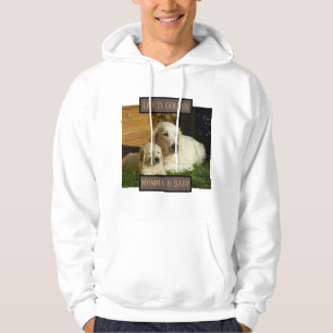 Sudadera La vida es la foto del perro de oro