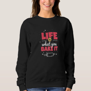 Sudadera La Vida Es Lo Que Se Hace Diseño Para Los Aficiona