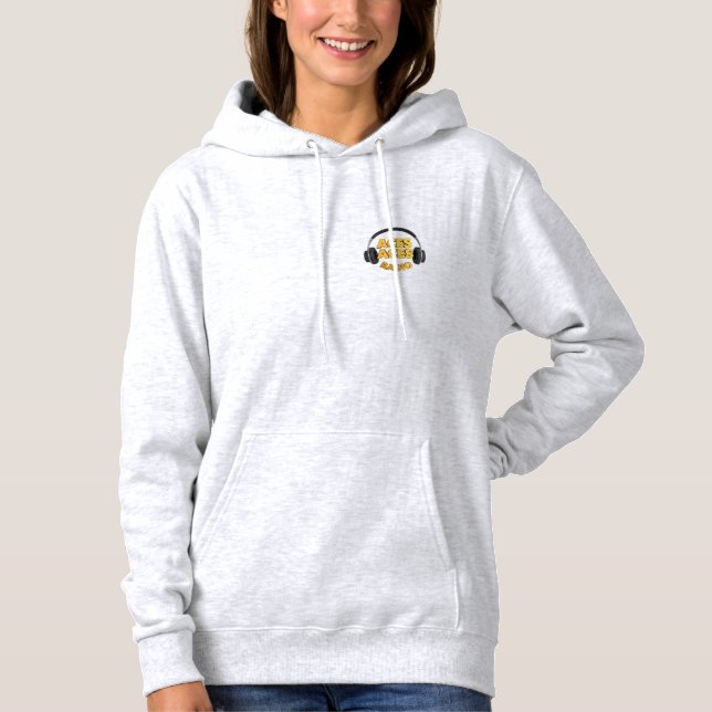 SUDADERA LA VIDA ES MEJOR CON LA MÚSICA (Anverso)