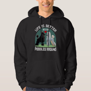 Sudadera La vida es mejor con los canapés alrededor de los