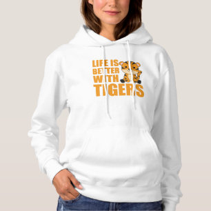Sudadera La vida es mejor con los tigres - animales de zool