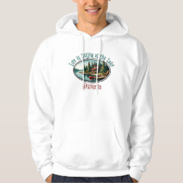 Sudadera La vida es mejor en el lago