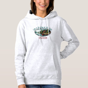 Sudadera La vida es mejor en el lago