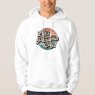 Sudadera La vida es mejor en la ciudad de Panamá