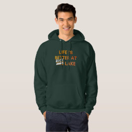 Sudadera La vida es mejor en Rice Lake Hoodie