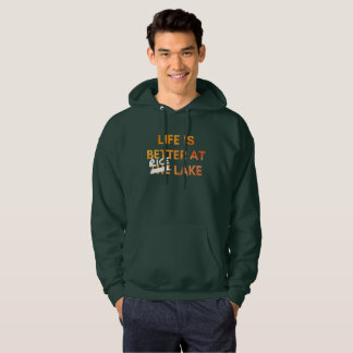 Sudadera La vida es mejor en Rice Lake Hoodie