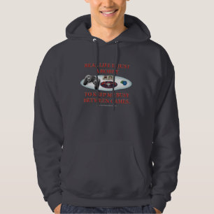 Sudadera La vida es una afición entre los juegos