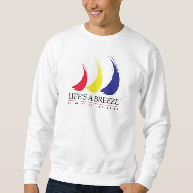 Sudadera La vida es una camiseta del bacalao de (Anverso)