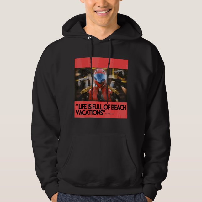 Sudadera La Vida Está Llena De Viajes De Playa (Anverso)