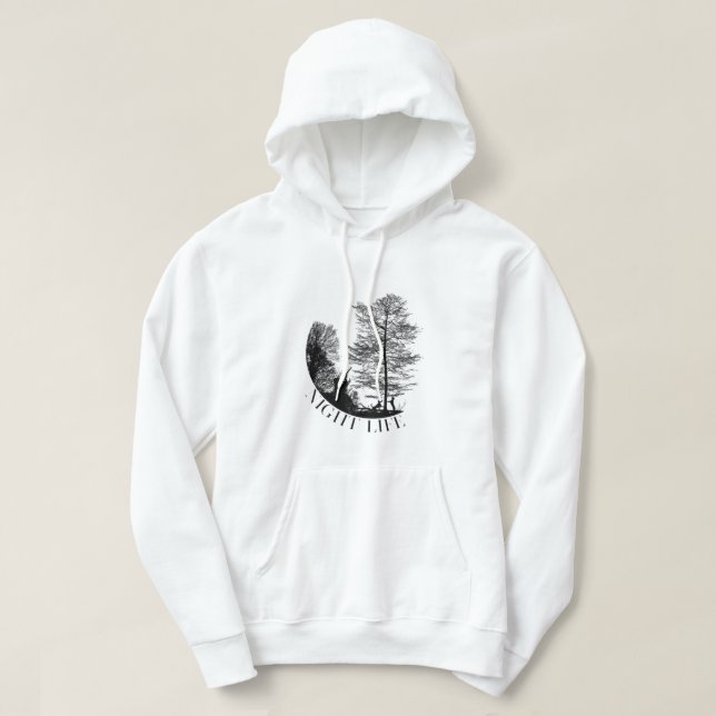 Sudadera La vida nocturna de la caza de monedas - Perro de  (Diseño del anverso)