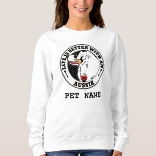 Sudadera La Vida Personalizada Australiana Es Mejor Con Un 