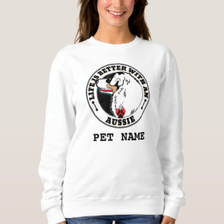 Sudadera La Vida Personalizada Australiana Es Mejor Con Un