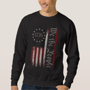 Sudadera La vieja bandera de los Estados Unidos, Patriótica