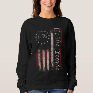 Sudadera La vieja bandera de los Estados Unidos, Patriótica