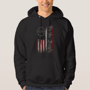Sudadera La vieja bandera de los Estados Unidos, Patriótica