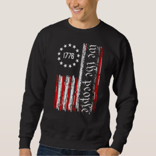 Sudadera La vieja bandera de los Estados Unidos, Patriótica