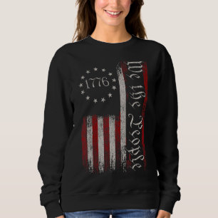 Sudadera La vieja bandera de los Estados Unidos, Patriótica