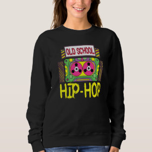 Sudadera La vieja escuela retro Hip Hop 80s Graffiti Casset