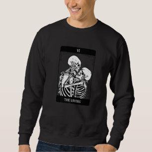 Sudadera La Vieja Tarjeta Tarot Astrología Calavera Horror