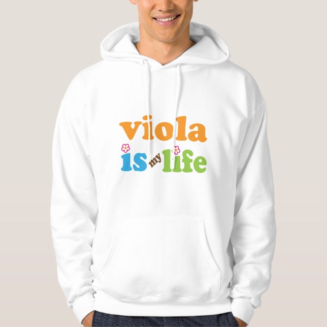 Sudadera La viola linda es mi vida (Anverso)
