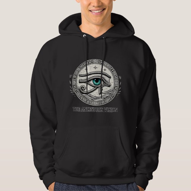 Sudadera La Visión del Ancestro | Ojo de Horus  (Anverso)