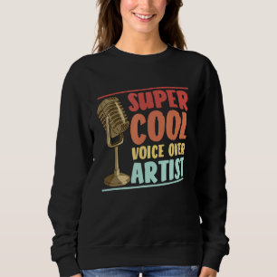 Sudadera La voz sobre el artista y la voz en acción