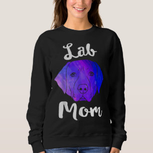 Sudadera Lab Mom Labrador Retriever Dog Rescue Lab Mama Mot