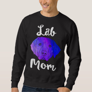 Sudadera Lab Mom Labrador Retriever Dog Rescue Lab Mama Mot