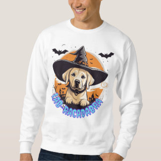 Sudadera Lab-racadabra Halloween Tema Labrador Puppy