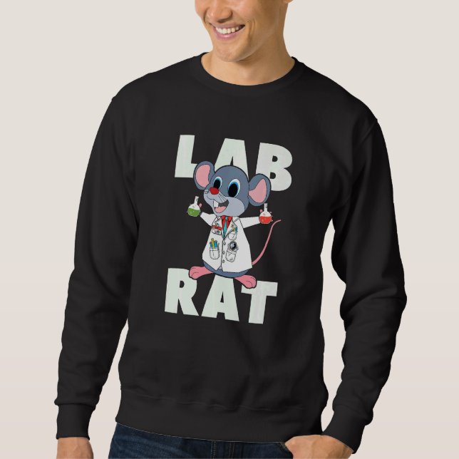 Sudadera Lab Rat Medical Technologist Laboratory Technician (Anverso)