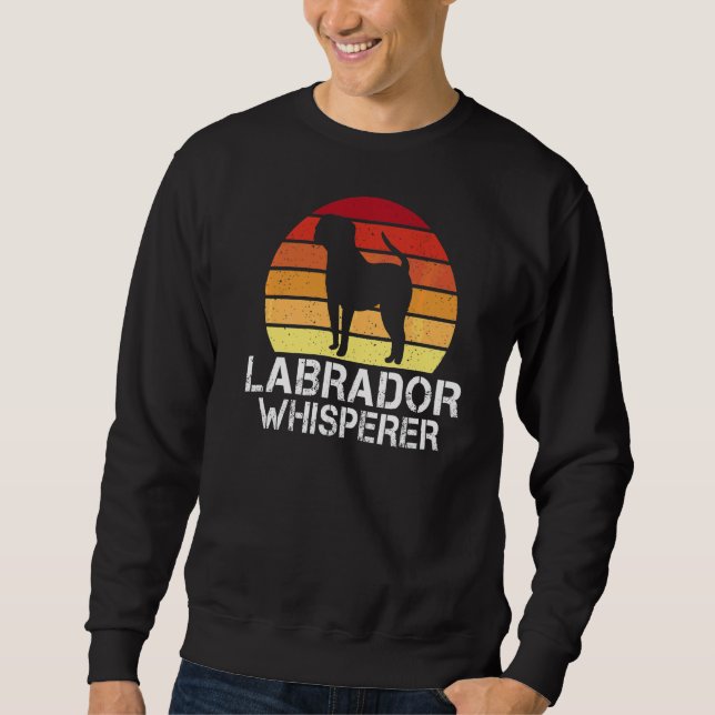 Sudadera Lab Retriever Labrador Whisperer (Anverso)