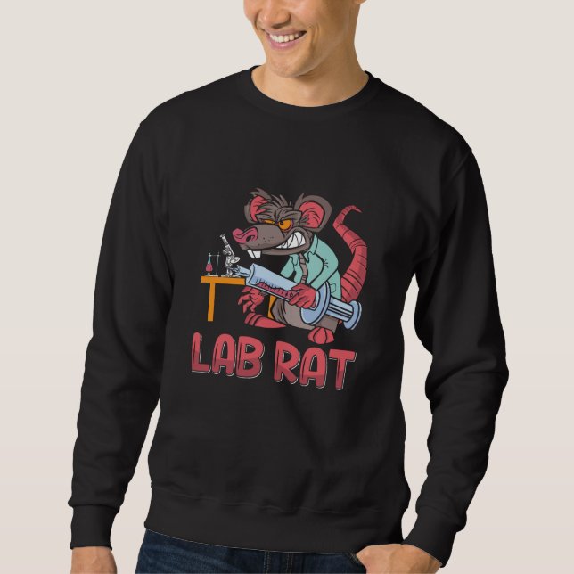 Sudadera Lab Tech Lab Rat Laboratory Chemist Technician (Anverso)